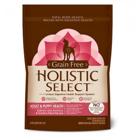 Holistic Select-活力滋無穀物全犬三文魚、鯷魚及沙甸魚配方 5lbs Holistic Select-活力滋無穀物全犬三文魚、鯷魚及沙甸魚配方 5lbs